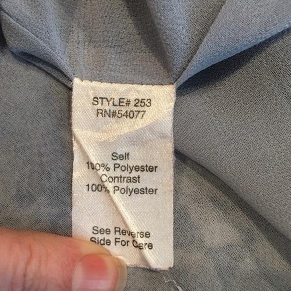 CAbi #253 Mixed Print Tunic Top - Picture 6 of 7